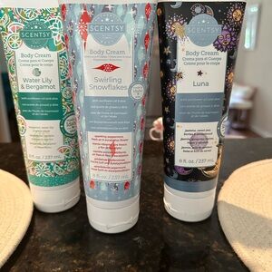 Scentsy Body Cream Trio